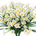 Marbhall 1 Bunch Artificial Silk Fake Daisy Flowers Bouquet Wedding Party Home Decor