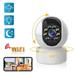 3MP HD Indoor Security Plug-in WiFi Camera Baby Monitor Pan Tilt Night Vision 2-Way Talk Remote Access