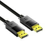 Lomubue DP Cable Gold-plated Plug High-speed Anti-interference Dual Screen Expansion 8K DP1.4 Computer Gaming DisplayPort to DP Male to Male Adapter Cable PC Accessories