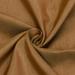 Fabric Mart Direct Dark Tan Faux Silk Fabric By The Yard 42 inches or 107 cm width 4 Continuous Yards Brown Silk Fabric Slubbed Faux Silk Bridal Dress Silk Fabric Wholesale Art Silk Fabric