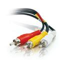 Cables To Go 50ft Value Series Composite Video + Stereo Audio Cable