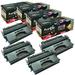 CF280X / CE505X 4 Toner Cartridges for HP Canon CRG 119II 319 Yield 6900 Pages for Laserjet Pro 400 M401 M401a M401d M401n M401dn M401dw M425dn M425dw / MFP M425dn M425dw ImageClass LBP Printers