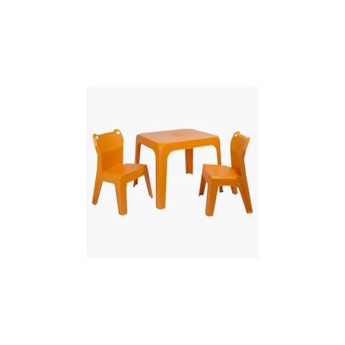 GARBAR JAN FROG Kinderstuhl-Tisch Indoor, Outdoor Set 2+1 Orange