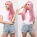 ã€–DOPIã€—Sexy Women Girl Long Cosplay Pink Wig Wavy Curly Synthetic Fashion Wigs Hot