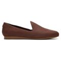 TOMS Women's Brown Leather Darcy Flat Shoes, Size 6.5