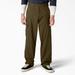 Dickies Men's Skateboarding Loose Fit Cargo Pants - Dark Olive Size 36 X 32 (WPSK46)