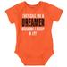 They Call Me A Dreamer Sleep A Lot Romper Boys or Girls Infant Baby Brisco Brands 6M