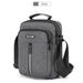 Shoulder bag for Men Crossbody Small Shoulder Bag Portable Mobile Phone Coin Bag Travel-Grey