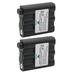 Kastar 2-Pack Battery Compatible with Midland XT511 X-Talker T290 X-Talker T290VP4 X-Talker T295 X-Talker T295VP4 X-Talker T299 GXT1000G GXT1000VP4 GXT1000X3VP4 GXT1030VP4 GXT1050VP4