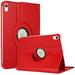 Rotating Case for iPad 10th Generation 10.9 Tablet (2022 Model) - 360 Degree Rotating Protective Stand Cover with Auto Sleep/Wake Red