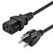 PwrON Compatible 6ft Premium AC Power Charger Cord Cable Lead Plug Replacement for HP W1907 19 quot LCD Mains