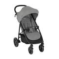 Graco EeZeFold Sportwagen mit cleverem Faltmechanismus, ab Geburt bis ca. 3 Jahre (0 bis 15 kg), inkl. Regenverdeck, grau, Steeple Gray