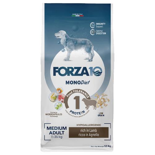 12kg Forza 10 Medium Diet mit Lamm Hundefutter trocken