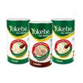 Yokebe Paket - 2x Classic 500 g + 1x Schoko 500g - Diätshakes zur Gewichtsabnahme - Diät-Drinks mit Proteinen und wertvollen Inhaltsstoffen