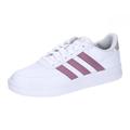 adidas Damen Breaknet 2.0 Sneaker, Medium Grey Heather White, 39 1/3 EU