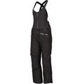 Klim Allure Ladies Snowmobile Bib Pants, black, Size M for Women