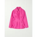 Valentino Garavani - Cotton, Wool And Silk-blend Blazer - Pink