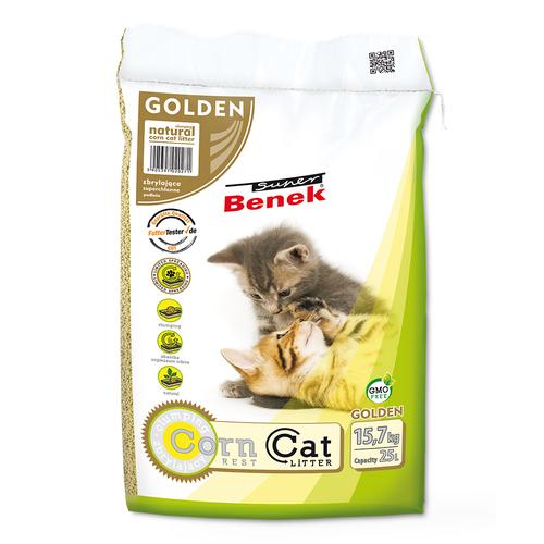 25 l Super Benek Corn Cat Golden Katzenstreu