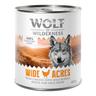 10€ DI SCONTO! 24 x 800 g Wolf of Wilderness umido per cane - Wide Acres - Pollo