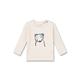 Sanetta Baby-Jungen 115575 Shirt, White Whisper, 74