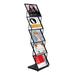 5-Tier Magazine Rack Holder Brochure Stand Shelf