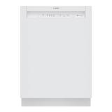 Bosch 100 Series 24" Front Control Built-In Dishwasher w/ Hybrid Tub in White | 33.88 H x 23.56 W x 22.56 D in | Wayfair SHE3AEM2N