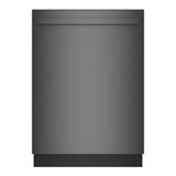 Bosch 100 Series Premium 24" Top Control Built-In Dishwasher w/ Hybrid Tub in Black | 33.88 H x 23.56 W x 22.56 D in | Wayfair SHX5AEM4N