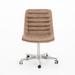 Birch Lane™ Delmy Task Chair Upholstered in Brown | 34.25 H x 20.75 W x 26.25 D in | Wayfair 4446E93FA78D4FD9A545B5A84847DF5F