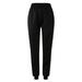 iOPQO Sweatpants Women Joggers for Women shorts for Women Trousers Mid Waist Black Long Pants Loose Casual Work Trousers Women s Casual Pants Wide Leg Sweatpants Women Pants for Women Black Pants XL