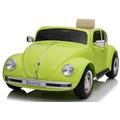 Beetle Kids Ride On Car, Licensed Battery-powered Electric Vehicle Toy 12v (Green)
