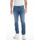 Slim-fit-Jeans REPLAY "Anbass" Gr. 36, Länge 34, blau (dark blue) Herren Jeans Slim Fit