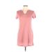 Shein Casual Dress - Shift: Pink Print Dresses - Women's Size Medium