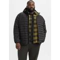 Steppjacke LEVI'S PLUS "BIG PIERCE PCKBL" Gr. XXXL, schwarz (jet black) Herren Jacken Steppjacken