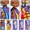 Chocolat Milka Boîte Noir Pour Samsung Galaxy A04S A04E A12 A13 A14 A22 A23 A32 A33 A34 A50 A51 A52S