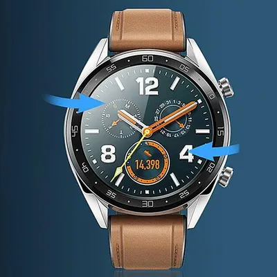 Film de protection pour bracelet intelligent Galaxy Watch verre du Guatemala 42mm 46mm