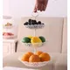 Support de corbeille à fruits à 3 niveaux plateau de service portable pour desserts collations