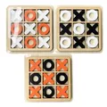 Jeu de société en bois tic-tac-toe jeu de plateau Xo pour la maison jeu de plateau jeu