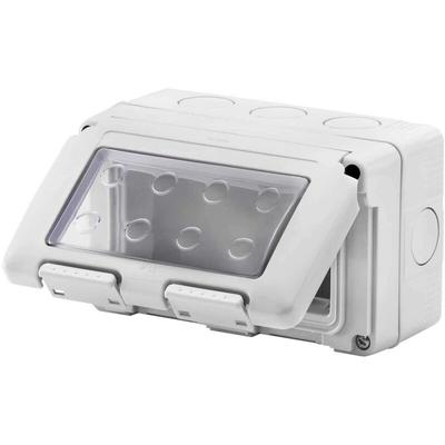 GW27044 Systemgehäuse Wasserdicht 4 Plätze Grau IP55 - Gewiss Image