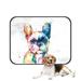 PKQWTM French bulldog Original dog Pet Dog Cat Bed Pee Pads Mat Cushion Potty Dogs Blankets Crate Bed Kennel 25x30 inch