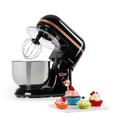 Klarstein - Robot Patissier Multifonctions, Batteur sur Socle, Bol 5L, Robot Cuisine 2000W, Crochet