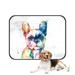 PKQWTM French bulldog Original dog Pet Dog Cat Bed Pee Pads Mat Cushion Potty Dogs Blankets Crate Bed Kennel 14x18 inch