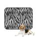 ECZJNT Animal Zebra Zebra Stripe Pet Dog Cat Bed Pee Pads Mat Cushion Potty Dogsblankets Crate Bed Kennel 14x18 inch