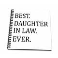 Best Daughter in law ever - gifts for family and relatives - inlaws Memory Book 12 x 12 inch db-151493-2