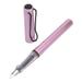 Farfi Pen Smooth Writing with Clip Cover Comfortable Grip Extra Fine Nib Classic Design Gift Fast Drying Leak-proof 0.38mm/0.5mm Fountain Pen Office Stationery Business Gift (Light Purple Long)