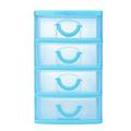 Plastic Storage Drawers Clear Desktop Drawer Storage Cabinet Storage Case Storage Box Multilayer Sundries Holder for Home School Office Durable Plastic Mini Desktop Drawer Sundries Case Small Objects