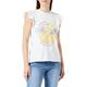 ONLY Damen ONLLUCY S/S Fruit TOP Box JRS T-Shirt, Cloud Dancer/Print:Fresh, S