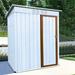 iYofe 5' x 3' Outdoor Metal Storage Shed, Outdoor Storage w/ Single Lockable Door, Tool Shed in Blue | 68 H x 60 W x 36 D in | Wayfair