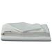 MeadowPark 100% Long Staple Sateen 400 Thread Count Sheet Set 100% Cotton/Sateen in White | Twin | Wayfair 716841