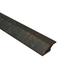 Victoria Home Bamboo 0.89" Thick x 2.39" Wide x 98" Length Overlap Reducer in Black | 98 H x 2.39 W x 0.89 D in | Wayfair 7101009113