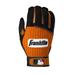 Franklin Pro Classic ADULT Black and Orange Batting Gloves - Peligro Sports Edition